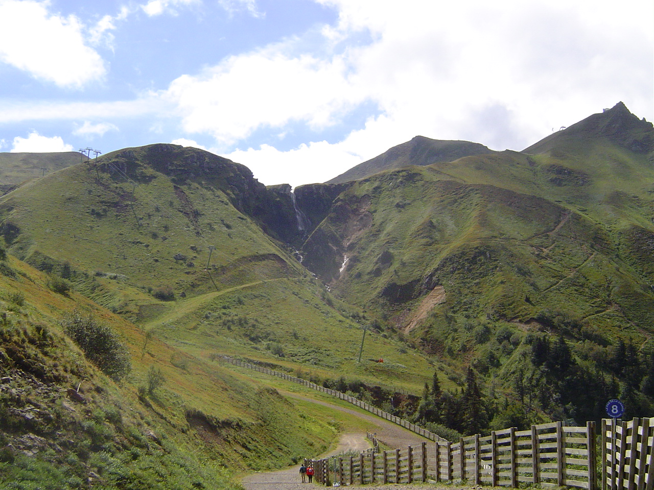 une vue du Sancy, o nous sommes revenus 43 ans aprs notre voyage de noces